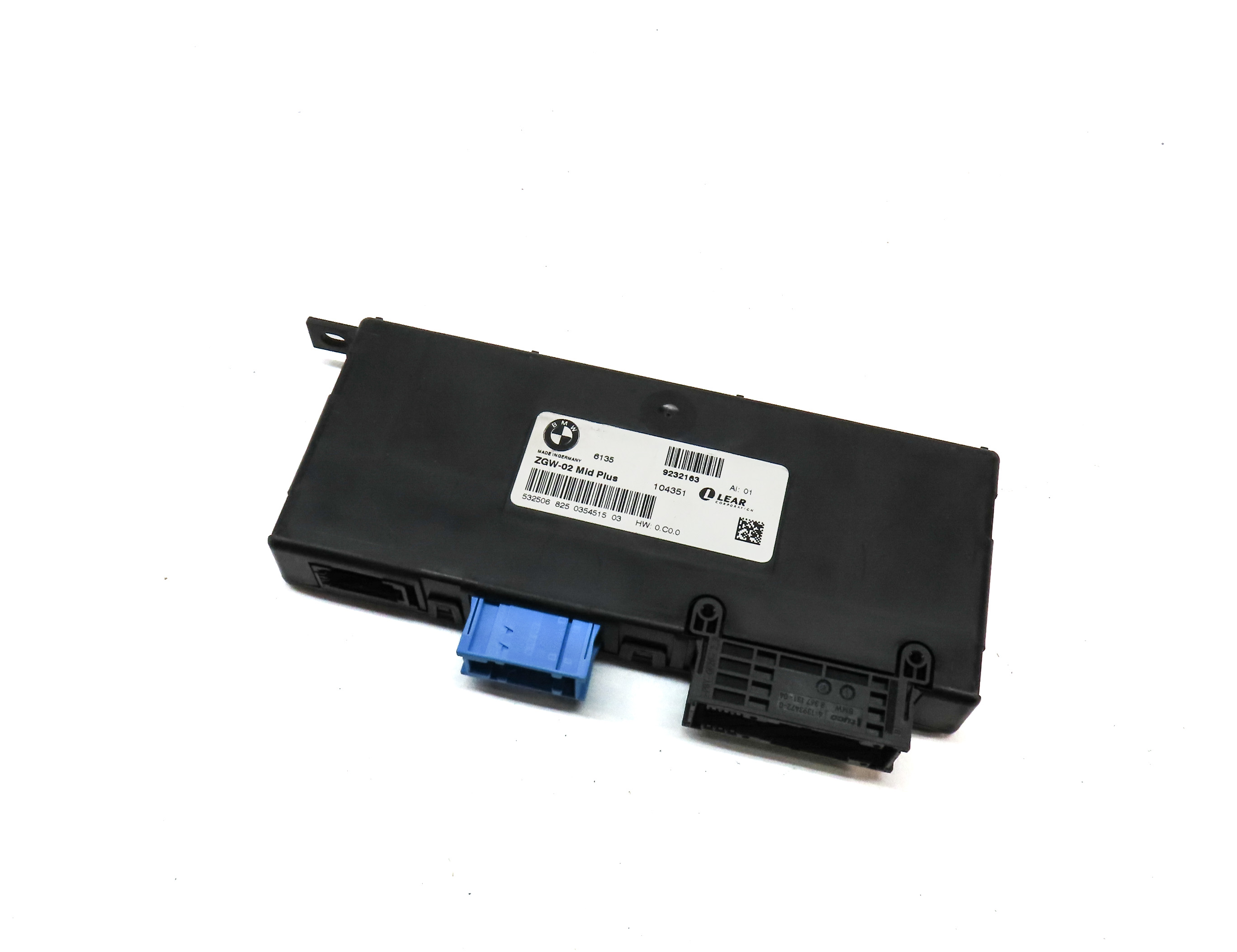 2011-2018 BMW X3 X4 (F25 F26) CENTRAL GATEWAY CONTROL MODULE COMPUTER — exact item pictured